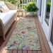 Addison Rugs Chantille Gray 2'3" x 7'6" Runner Room Scene