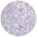 Addison Rugs Chantille Lavender 8'0" x 8'0" Round Collection