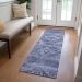 Addison Rugs Chantille Navy 2'3" x 7'6" Runner Room Scene