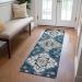 Addison Rugs Chantille Navy 2'3" x 7'6" Runner Room Scene