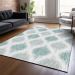 Addison Rugs Chantille Aqua 2'6" x 3'10" Room Scene