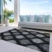 Addison Rugs Chantille Black 2'6" x 3'10" Room Scene