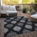 Addison Rugs Chantille Black 2'6" x 3'10" Room Scene
