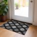 Addison Rugs Chantille Black 1'8" x 2'6" Room Scene