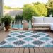 Addison Rugs Chantille Blue 2'6" x 3'10" Room Scene