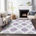 Addison Rugs Chantille Lavender 2'6" x 3'10" Room Scene