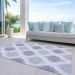 Addison Rugs Chantille Lavender 2'6" x 3'10" Room Scene