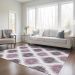 Addison Rugs Chantille Purple 2'6" x 3'10" Room Scene