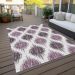 Addison Rugs Chantille Purple 2'6" x 3'10" Room Scene