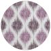 Addison Rugs Chantille Purple 8'0" x 8'0" Round Collection