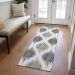 Addison Rugs Chantille Taupe 2'3" x 7'6" Runner Room Scene