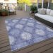 Addison Rugs Chantille Denim 8'0" x 10'0" Room Scene