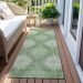 Addison Rugs Chantille Mint 2'3" x 7'6" Runner Room Scene