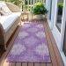 Addison Rugs Chantille Plum 2'3" x 7'6" Runner Room Scene