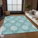 Addison Rugs Chantille Teal 8'0" x 10'0" Room Scene