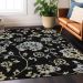 Addison Rugs Chantille Black 3'0" x 5'0" Room Scene