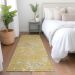 Addison Rugs Chantille Gold 2'3" x 7'6" Runner Room Scene
