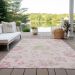 Addison Rugs Chantille Pink 5'0" x 7'6" Room Scene