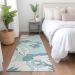 Addison Rugs Chantille Teal 2'3" x 7'6" Runner Room Scene