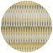 Addison Rugs Chantille Gold 8'0" x 8'0" Round Collection