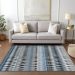 Addison Rugs Chantille Gray 5'0" x 7'6" Room Scene