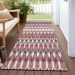 Addison Rugs Chantille Mauve 2'3" x 7'6" Runner Room Scene