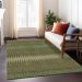 Addison Rugs Chantille Olive 5'0" x 7'6" Room Scene