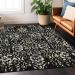 Addison Rugs Chantille Black 8'0" x 10'0" Room Scene