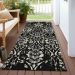 Addison Rugs Chantille Black 2'3" x 7'6" Runner Room Scene
