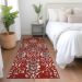Addison Rugs Chantille Red 2'3" x 7'6" Runner Room Scene
