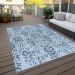 Addison Rugs Chantille Sky 5'0" x 7'6" Room Scene