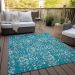 Addison Rugs Chantille Teal 8'0" x 10'0" Room Scene