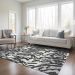 Addison Rugs Chantille Black 2'6" x 3'10" Room Scene