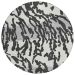Addison Rugs Chantille Black 8'0" x 8'0" Round Collection