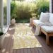 Addison Rugs Chantille Gold 2'3" x 7'6" Runner Room Scene