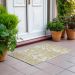 Addison Rugs Chantille Gold 1'8" x 2'6" Room Scene