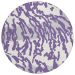 Addison Rugs Chantille Purple 8'0" x 8'0" Round Collection