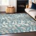 Addison Rugs Chantille Teal 2'6" x 3'10" Room Scene