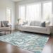 Addison Rugs Chantille Teal 2'6" x 3'10" Room Scene