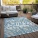 Addison Rugs Chantille Teal 2'6" x 3'10" Room Scene