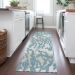 Addison Rugs Chantille Teal 2'3" x 7'6" Runner Room Scene