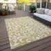 Addison Rugs Chantille Gold 2'6" x 3'10" Room Scene