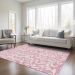 Addison Rugs Chantille Pink 9'0" x 12'0" Room Scene
