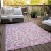 Addison Rugs Chantille Pink 9'0" x 12'0" Room Scene