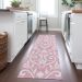 Addison Rugs Chantille Pink 2'3" x 7'6" Runner Room Scene