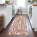 Addison Rugs Chantille Salmon 2'3" x 7'6" Runner Room Scene