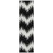 Addison Rugs Chantille Black 2'3" x 7'6" Runner Collection