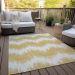 Addison Rugs Chantille Gold 2'6" x 3'10" Room Scene
