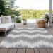 Addison Rugs Chantille Gray 9'0" x 12'0" Room Scene