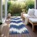 Addison Rugs Chantille Navy 2'3" x 7'6" Runner Room Scene